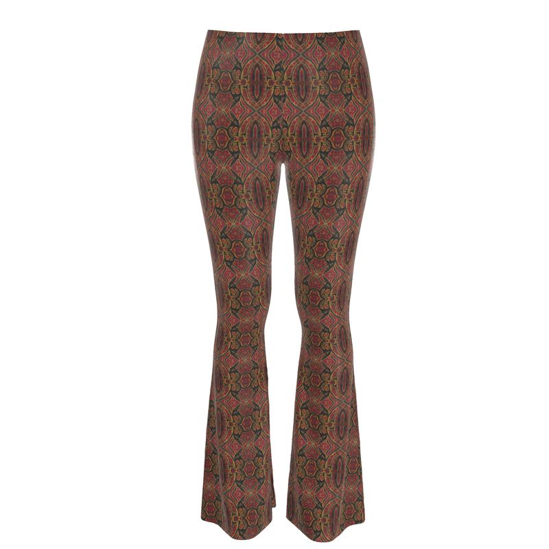Flared Leggings | Out of Loneliness – High-Waisted Symbolic Artwear