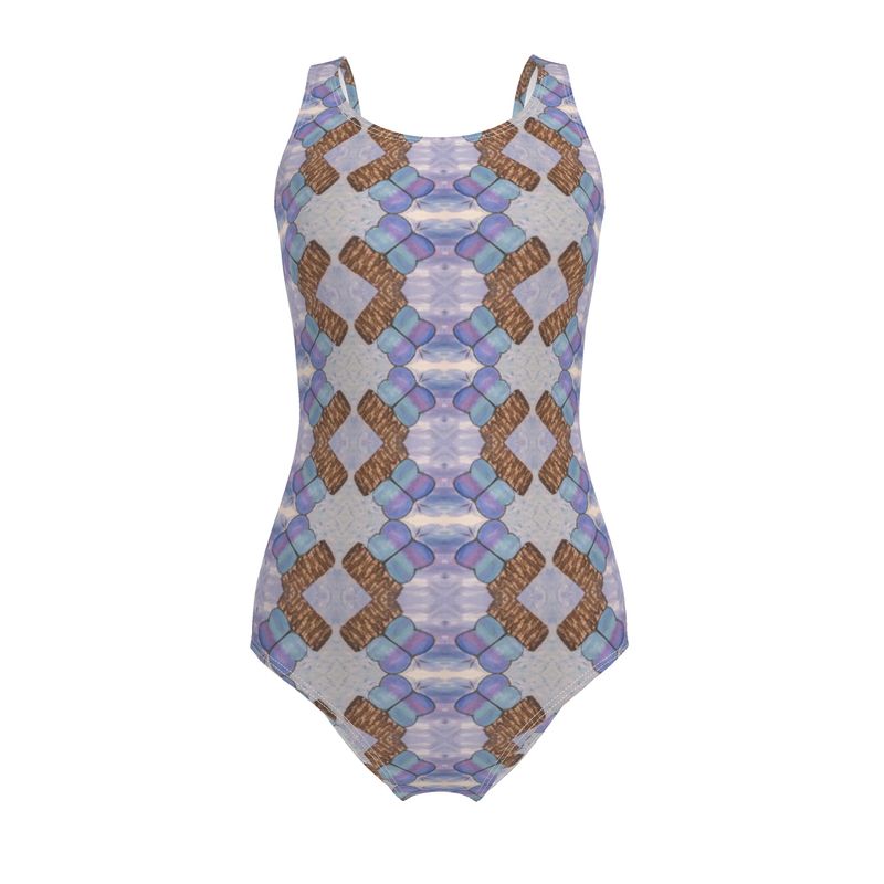 Swimsuit | Encantada – Purple Butterfly Print