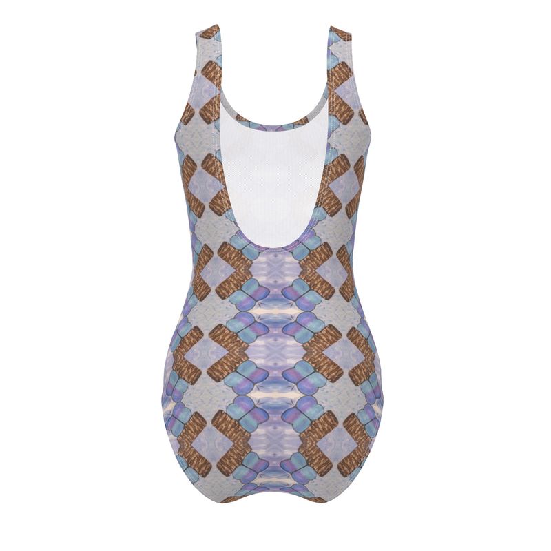 Swimsuit | Encantada – Purple Butterfly Print