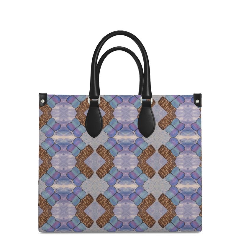 Shopper Bag | Encantada – Leather Tote with Butterfly Symbolism