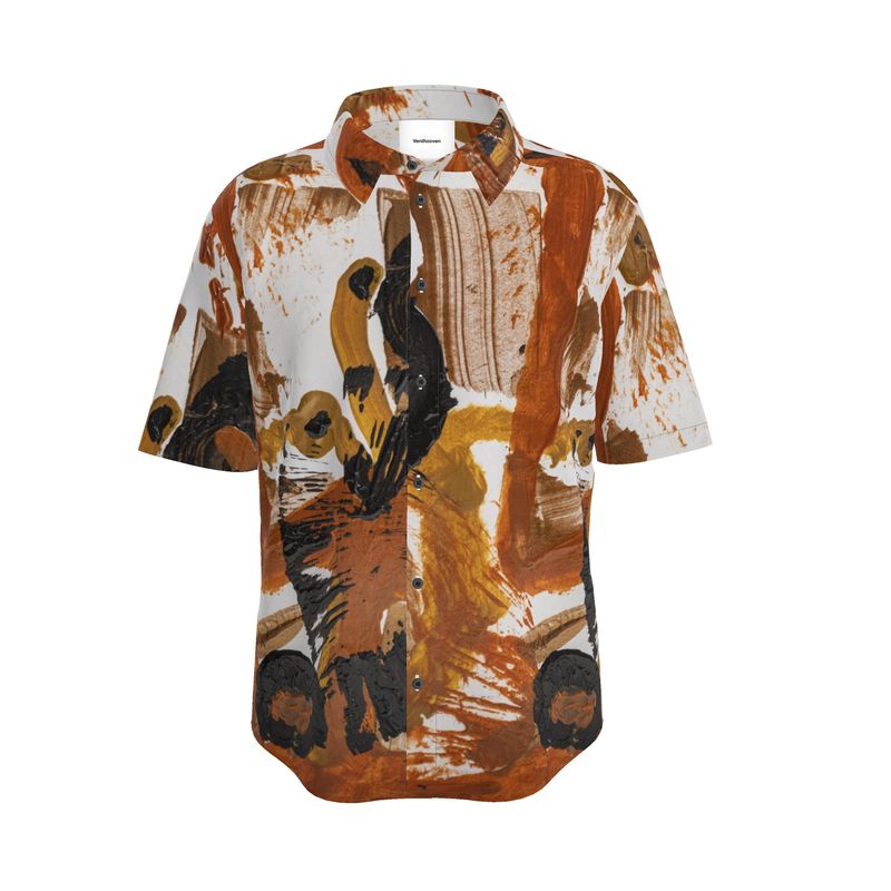 Men's Short Sleeve Shirt | Faith - Neo-Expressionist Artwear
