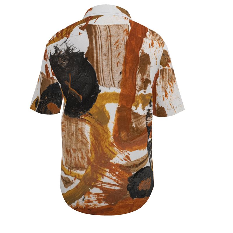 Men's Short Sleeve Shirt | Faith - Neo-Expressionist Artwear