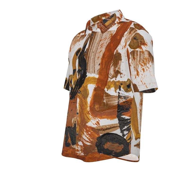 Men's Short Sleeve Shirt | Faith - Neo-Expressionist Artwear