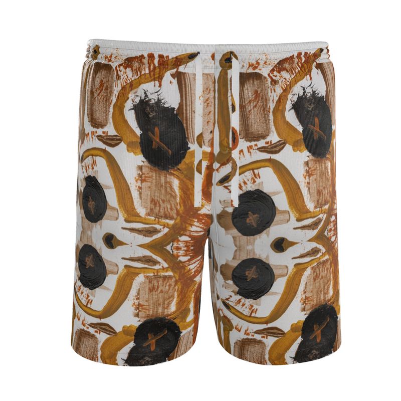 Riviera Shorts | La Foi – Bold Brushstroke Expression