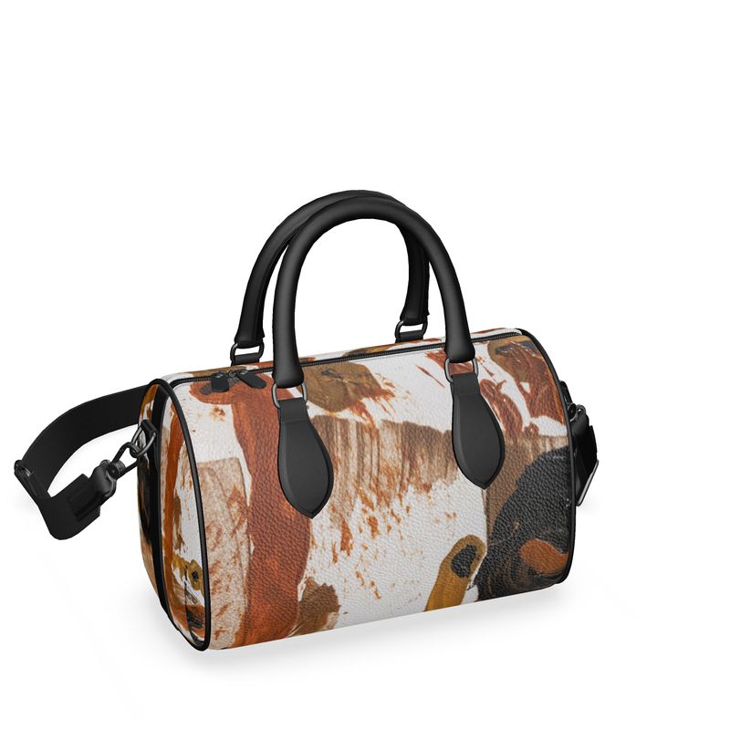 Mini Denbigh Duffle Bag | Faith - Neo-Expressionist Artwear