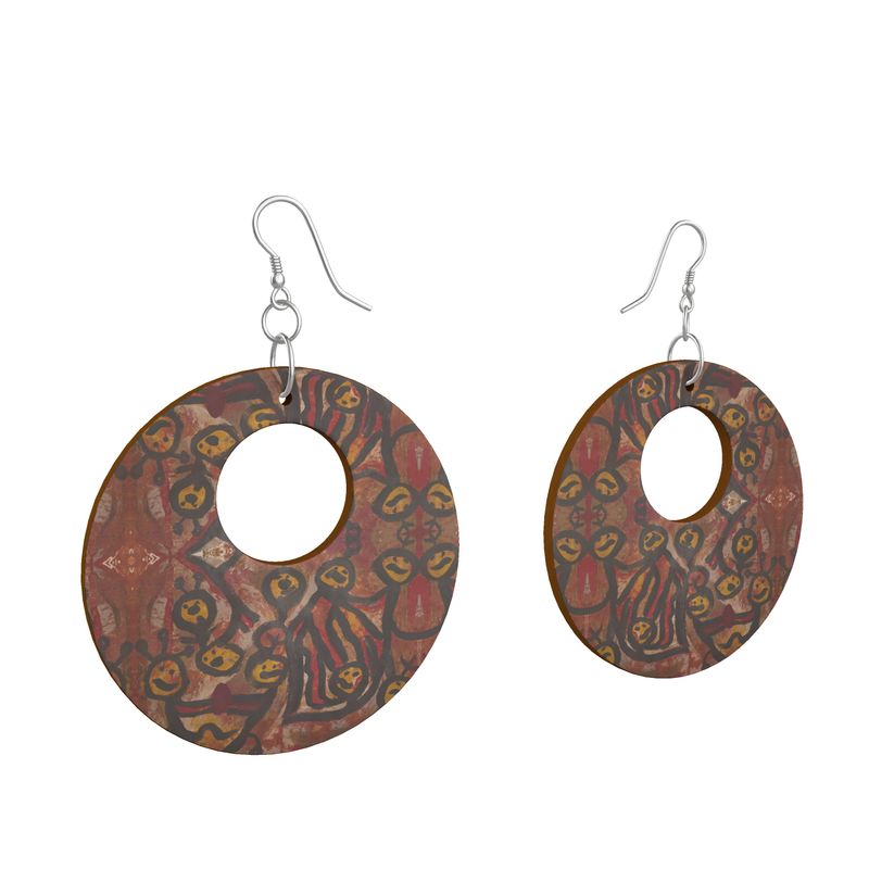 Wooden Earrings | Summer – Organic Shapes