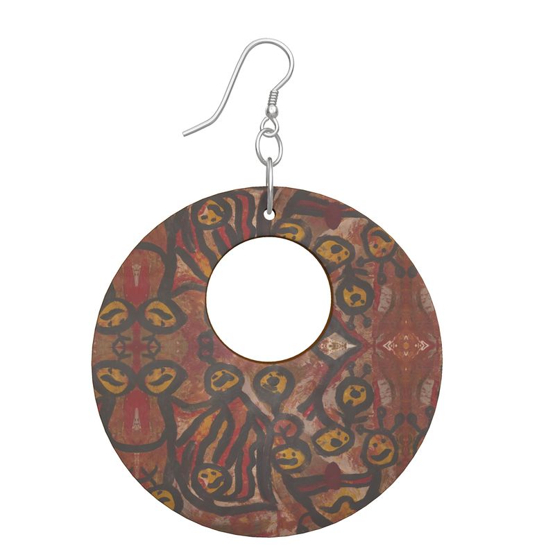 Wooden Earrings | Summer – Organic Shapes