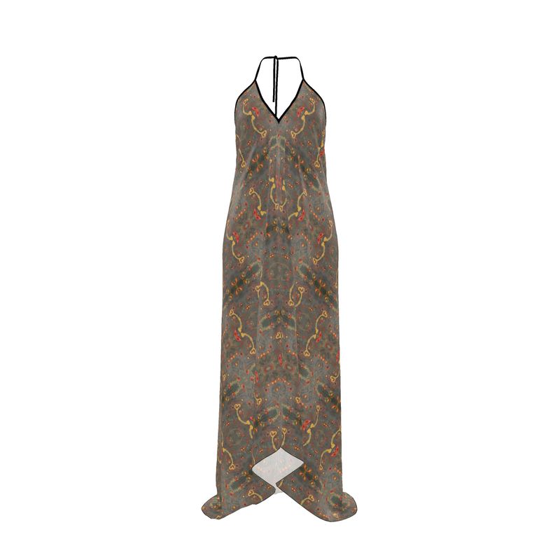 Halterneck Backless Dress | I’m Trying – Garden Elegance