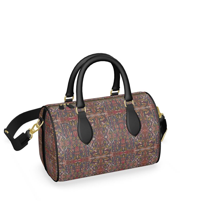 Mini Duffle Bag | Summer – Playful in Magenta & Yellow