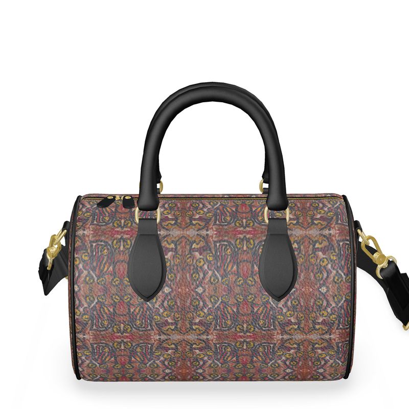 Mini Duffle Bag | Summer – Playful in Magenta & Yellow