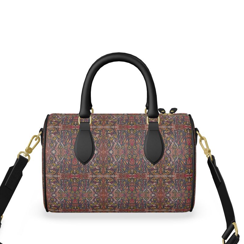 Mini Duffle Bag | Summer – Playful in Magenta & Yellow