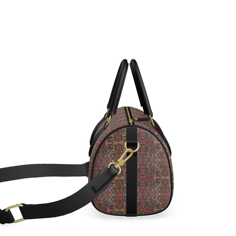 Mini Duffle Bag | Summer – Playful in Magenta & Yellow