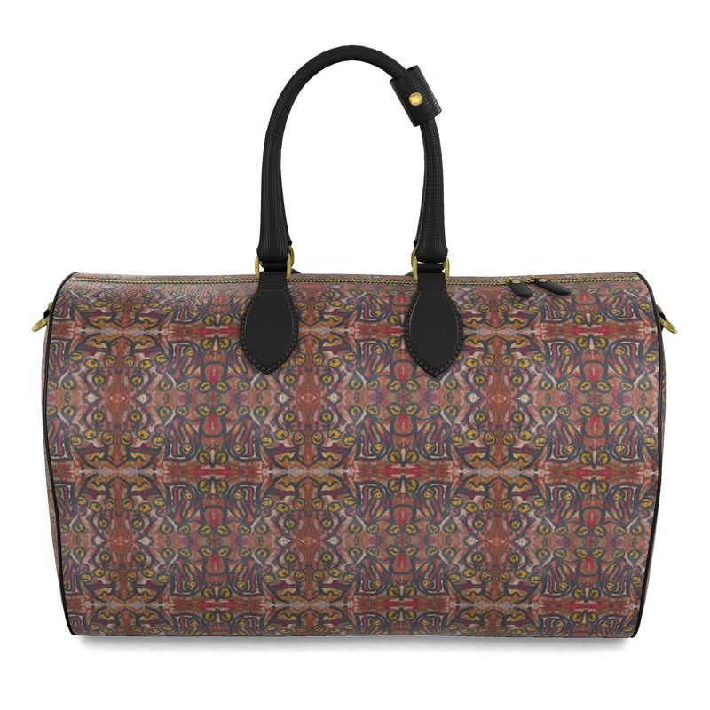 Duffle Bag | Summer – Magenta & Yellow
