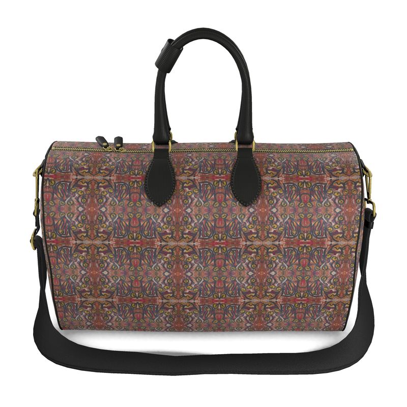 Duffle Bag | Summer – Magenta & Yellow