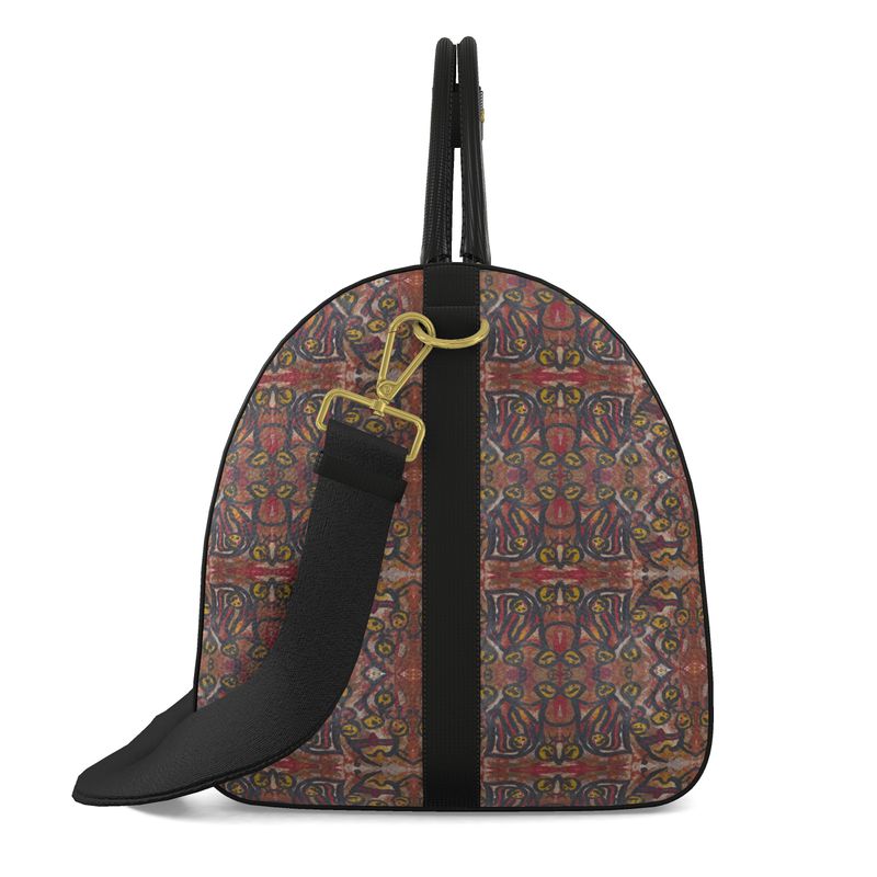 Duffle Bag | Summer – Magenta & Yellow