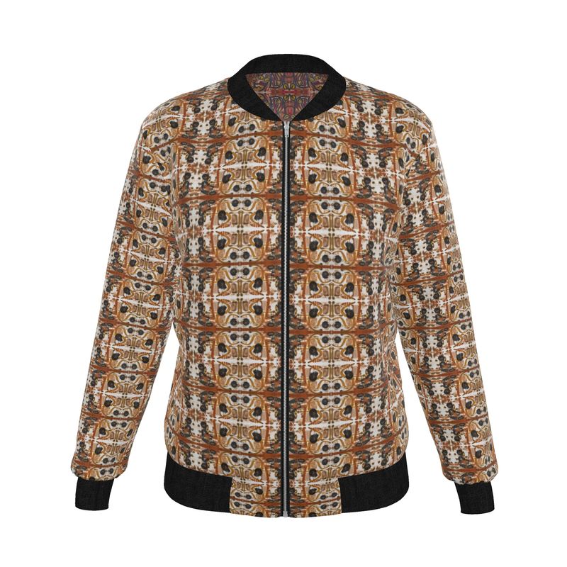 Women's Reversible Silk Bomber Jacket - Collection La Foi