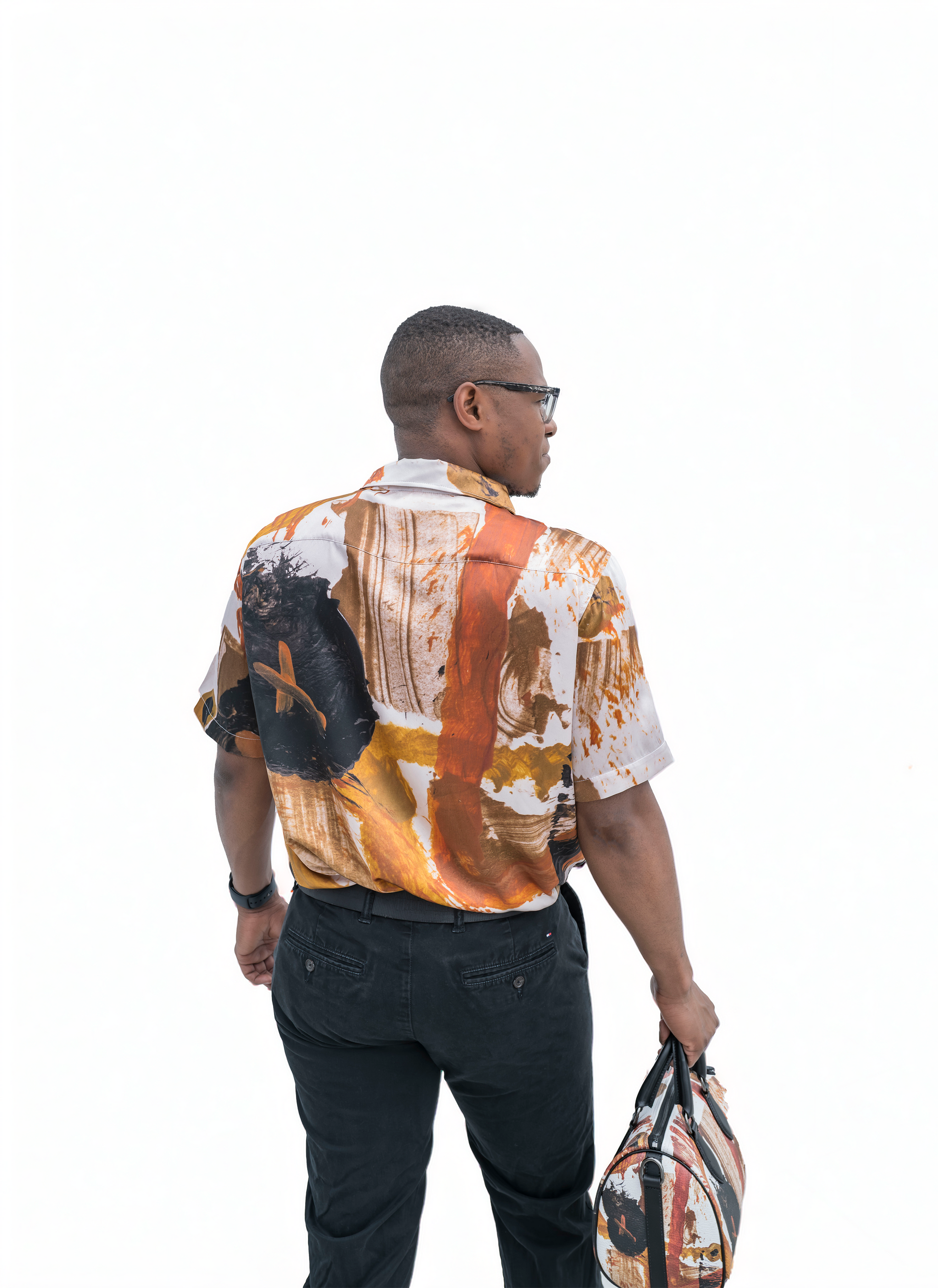 Men's Short Sleeve Shirt | Faith - Neo-Expressionist Artwear