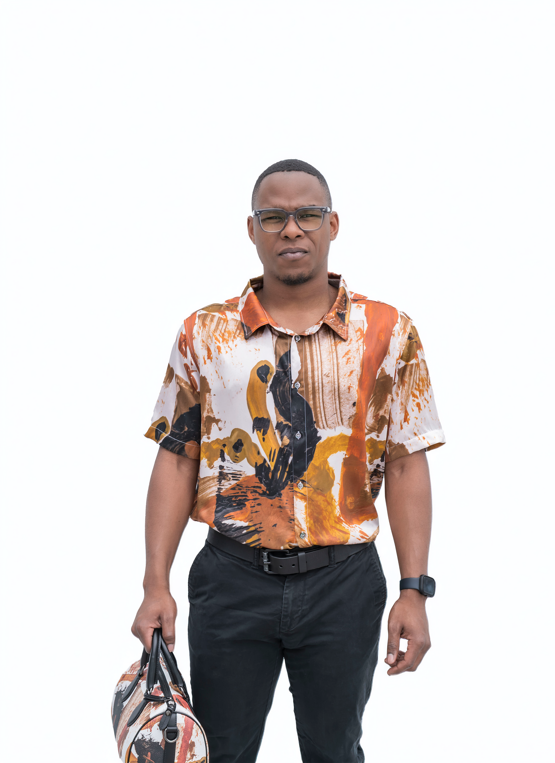 Men's Short Sleeve Shirt | Faith - Neo-Expressionist Artwear